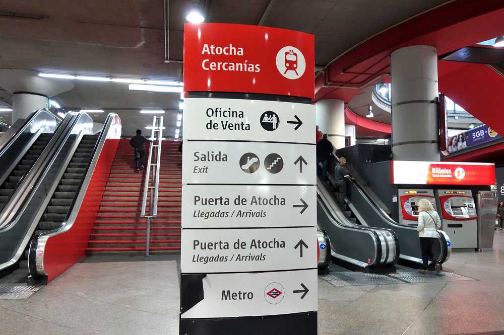 マドリード アトーチャ駅のコインロッカー情報 -