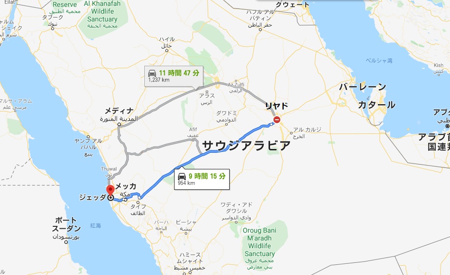 地図ギャラリー聖地メッカ